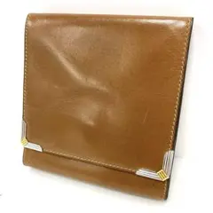 ヴィンテージ☆Christian Dior☆二つ折り財布☆レザー☆ブラウン！