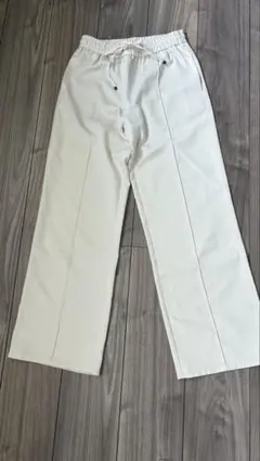 GU プルオンパンツ アイボリー Sサイズ