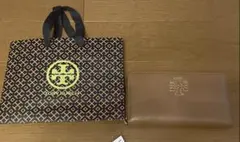 TORY BURCH ブラウンレザー メンズ レディース 長財布