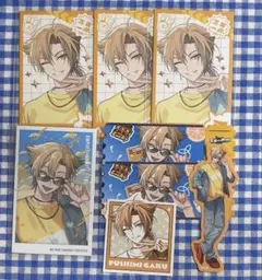 にじさんじ 伏見ガク 三ミ一体 チェキ風カード ステッカー