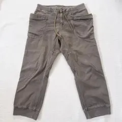 GOHEMP ゴーヘンプ　クロップド　ベンダーリブパンツ　34のサムネイル