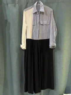 ZARA シャツロングワンピース