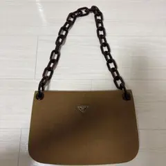 PRADA ヴィンテージ　プラスチックチェーン ショルダーバッグ