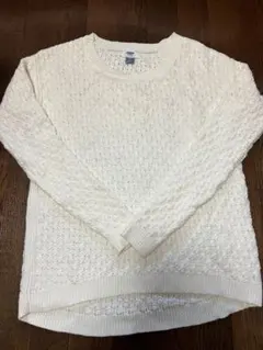 OLD NAVY アイボリー 長袖セーター XS