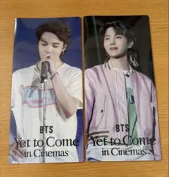 BTS yet to come 映画 特典 チケットホルダー ジミン ホソク