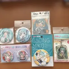 初音ミク 楽天コレクション 缶バッジ 2点セット - メルカリ