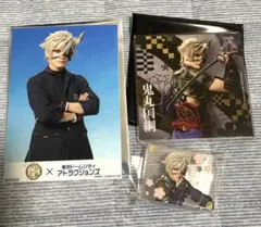 刀ミュ　鬼丸国綱　コースター、フード特典、メモスタンド