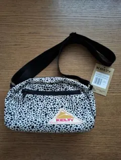 【正規品!タグ付き!】ケルティ ラウンドトップバッグ Sベージュダルメシアン