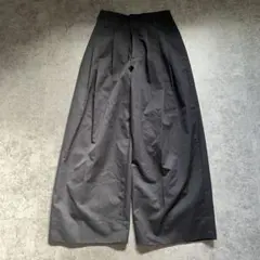 【GU】（M）タックワイドパンツ beautiful people ブラック