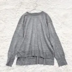 アーバンリサーチロッソ　薄手　ニット　春　グレー　フリー