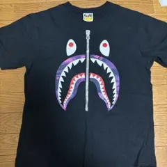 A BATHING APE シャーク Tシャツ ブラック M - メルカリ