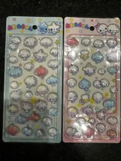 あわわちゃん ぷっくりシール ２枚セット