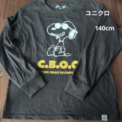 ユニクロ　UT PEANUTS スヌーピー 長袖カットソー 140