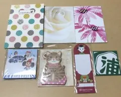 メモ用紙 付箋 など文房具 7点セット 未使用