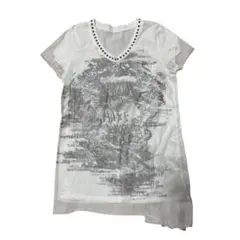 半袖 レース スタッズ 平成　y2k archive fairy grunge