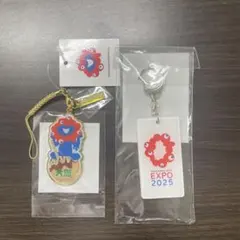 みゃくみゃく　大阪・関西万博 EXPO 2025 キーホルダー セット　たこやき