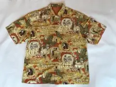 美品シルクアロハ　Montego Mon 希少柄　Lサイズ