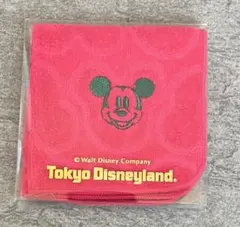 開演当時物　東京ディズニーランド ミッキーマウス　ハンドタオル　タオルハンカチ