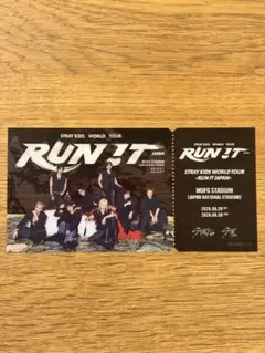 Stray Kids RUN IT FCシルバー特典カード