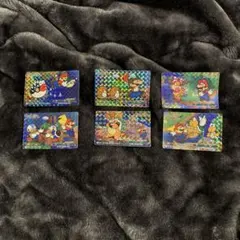 初期マリオ てれびでんわ 1993年 カードダス スーパーマリオワールド