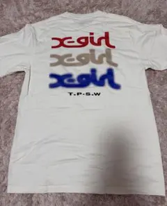 X-girl マルチロゴ ホワイト Tシャツのサムネイル