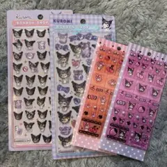 ボンボンドロップシール　タイルシール　クロミ　マイメロ