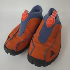希少‼️‼️ adidas スリッポン オレンジ×ブルー y95のサムネイル