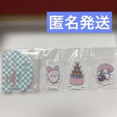 ちいかわ×サンリオキャラクターズ　レイヤーアクリルスタンド　古本屋　マイメロディ