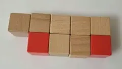 算数　積み木　木のおもちゃ　計算ブロックおけいこ　習い事のサムネイル