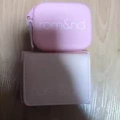 rom&nd ミニ財布　ポーチ 2点セット