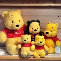 ディズニーリゾート　プーさん　ぬいぐるみ　ふわふわ　新品未使用　まとめ