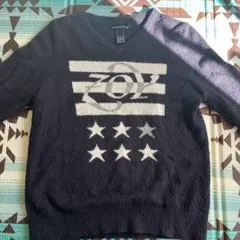 ゴルフ⛳️ZOY ネイビー Vネック セーター