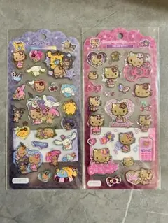 【正規品・匿名配送】日焼けキティ　サンリオキャラクターズ　ドロップジェリーシール