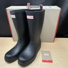 新品】 ハンター オリジナル プレイブーツ トール 38 - メルカリ