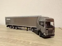 亀次郎様専用 トミカ改造 デコトラ スカニア 低床トレーラー仕様