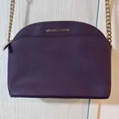 MICHAEL KORS パープル ショルダーバッグ