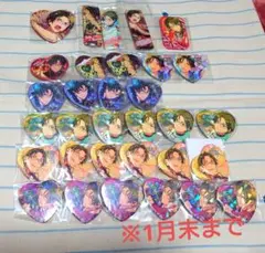 あんさんぶるスターズ！ あんスタ 蓮巳敬人 ハート缶バッジ（とるパカ）セット