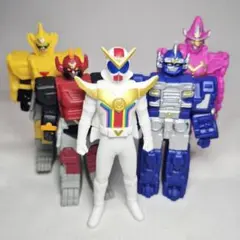 機界戦隊ゼンカイジャー　ソフビフィギュアセット11センチ