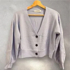 【LILY BROWN】ラメ入りカーディガン