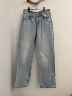 ZARA ストレートデニム ライトブルー 38