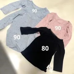 ベビー・キッズ用長袖heattech4点セット