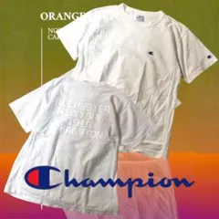 ド定番！Champion バックレター リバースウィーブ スウェット Tシャツ