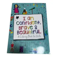 I am confident, brave & BEAUTIFUL 塗り絵