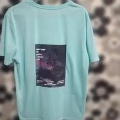グラフィックTシャツ ミントカラー着丈60身幅54