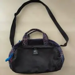 moz ショルダーバッグ 黒/紺　多色 花柄