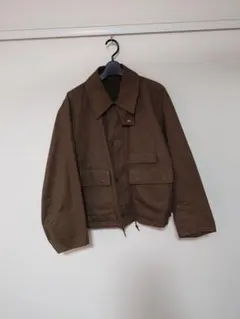 UNIQLO U ユーティリティショートブルゾン オリーブ Sのサムネイル