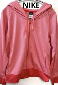 NIKE  ナイキ  パーカー  レディース　S  古着　ピンク　ドライフィット