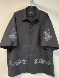 HAREフラワーシシュウシャツ