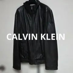 CALVIN KLEIN　革ジャケットのサムネイル