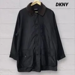 ダナキャランニューヨーク　DKNY ブラック　ナイロンジャケット　ダナキャラ
